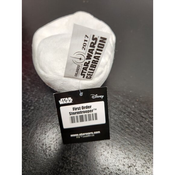 Star Wars 2017 First Order Stormtrooper Plush Ball White Collectible - Picture 5 of 7